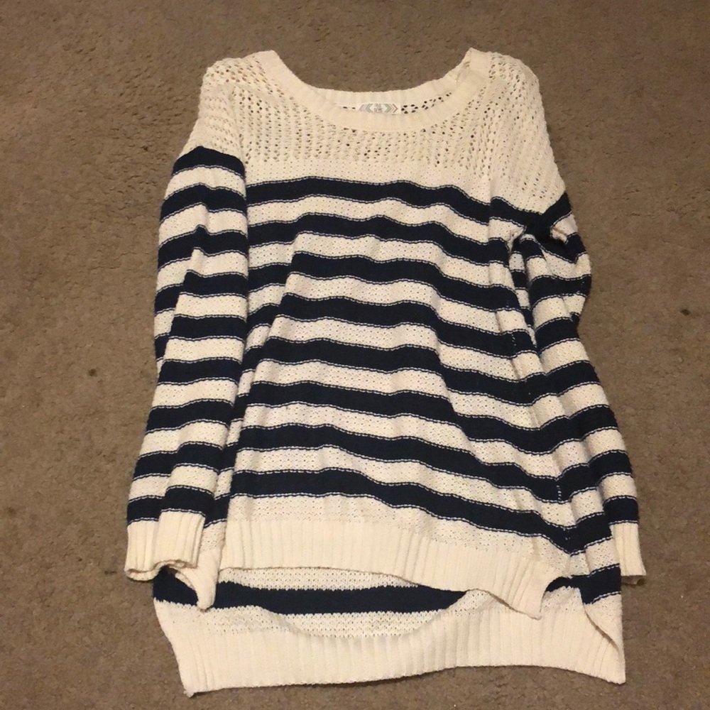 Over sized sweater.